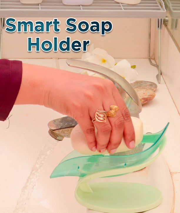Smart Soap Holder For Bathroom, kitchen | Wall Mounted Soap Bar