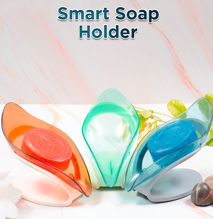 Smart Soap Holder For Bathroom, kitchen | Wall Mounted Soap Bar