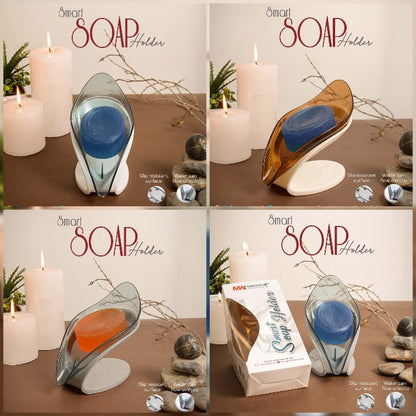 Smart Soap Holder For Bathroom, kitchen | Wall Mounted Soap Bar