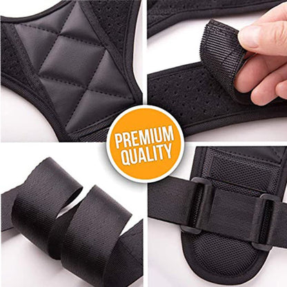 Body Posture Corrector Belt Adjustable Shoulder And Back Support