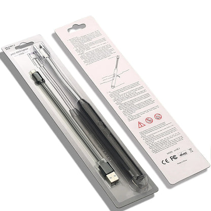 360° Outdoor Kitchen Lighter Usb Rechargeable Portable Electronic Arc Lighter Flexible Neck Safety